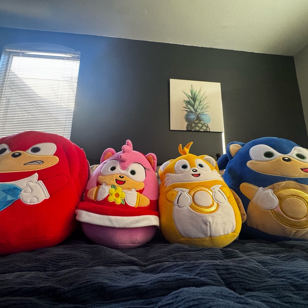 ✨ Sonic Squishmallow Bundle ✨ (All Tagged!)